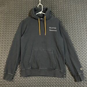 Peloton Together We Go Far‎ Black Pullover Hoodie Hoodie Sweater Men Size Medium